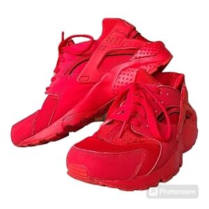 Nike Air Huarache Athletic Lace Up Running Shoe Mens‎ Size 7Y 654275-600 …